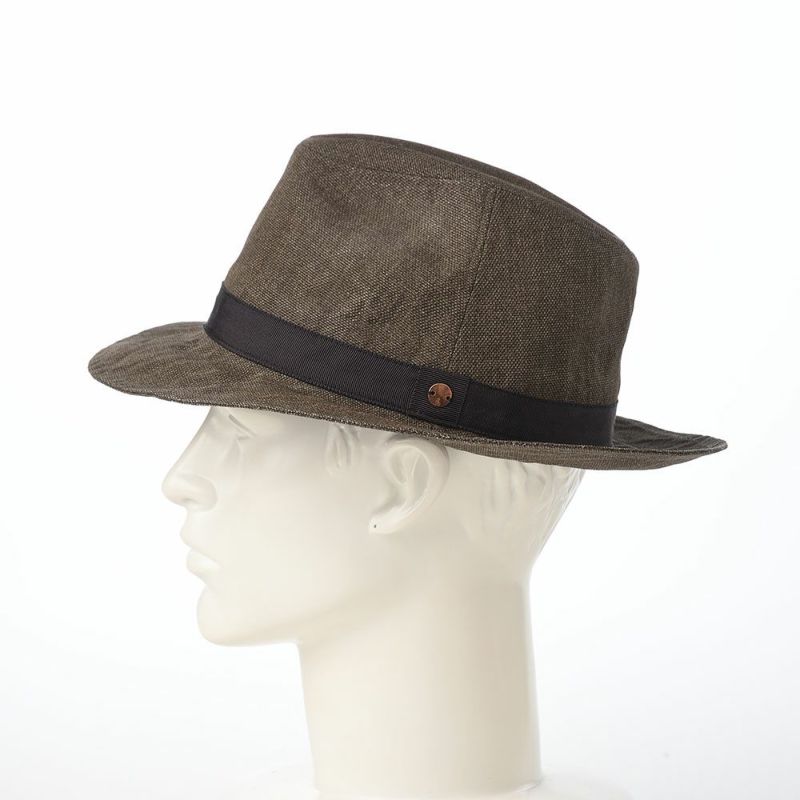 モーノのソフトハット Long brim carna ｍanish（ロングブリムカルーナマニッシュ） ブラウン