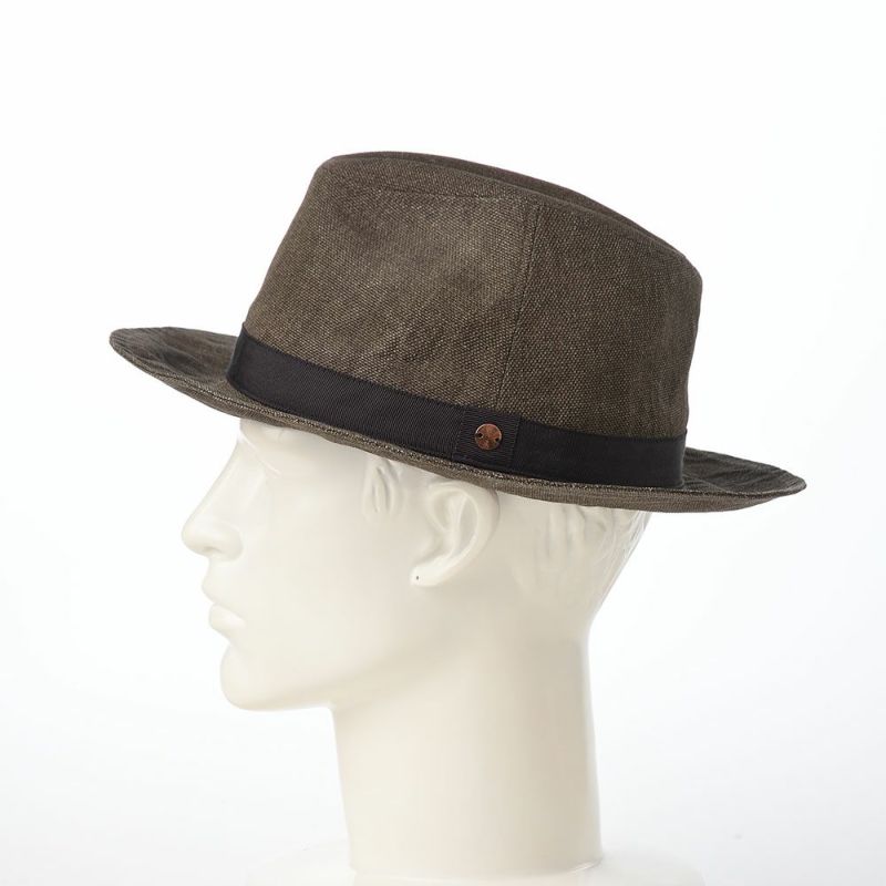 モーノのソフトハット Long brim carna ｍanish（ロングブリムカルーナマニッシュ） ブラウン