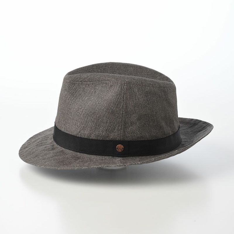 モーノのソフトハット Long brim carna ｍanish（ロングブリムカルーナマニッシュ） グレー