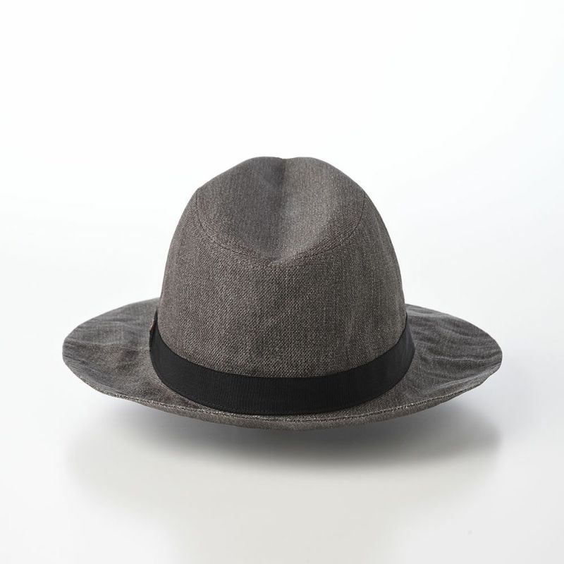 モーノのソフトハット Long brim carna ｍanish（ロングブリムカルーナマニッシュ） グレー