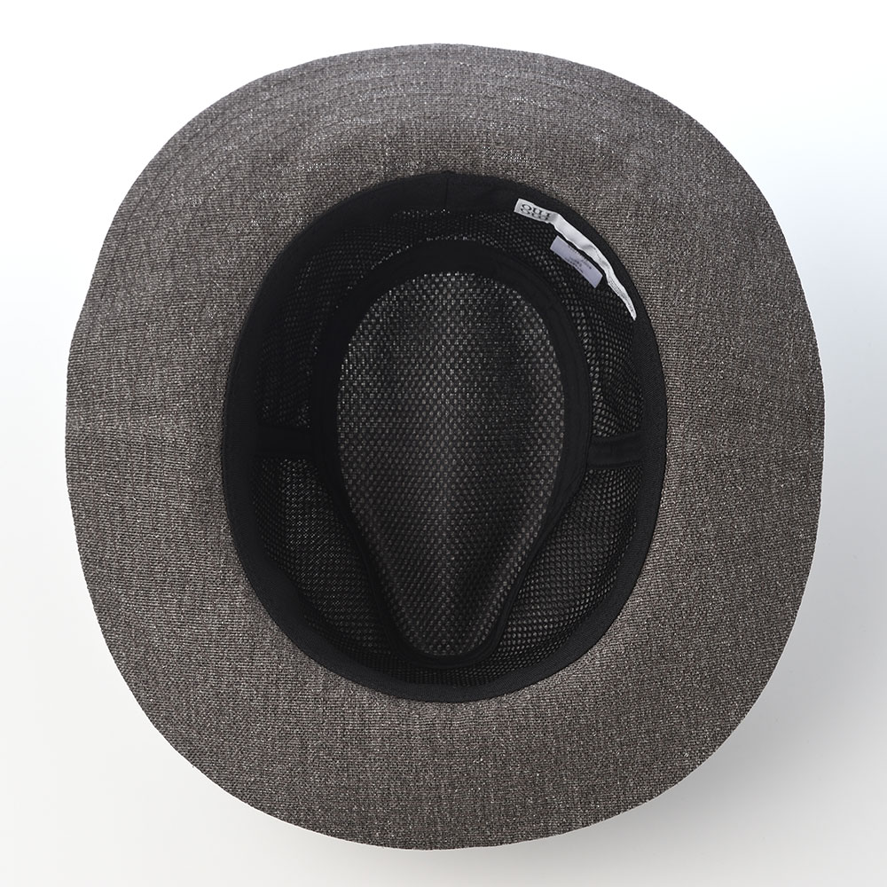 モーノのソフトハット Long brim carna ｍanish（ロングブリムカルーナマニッシュ） グレー