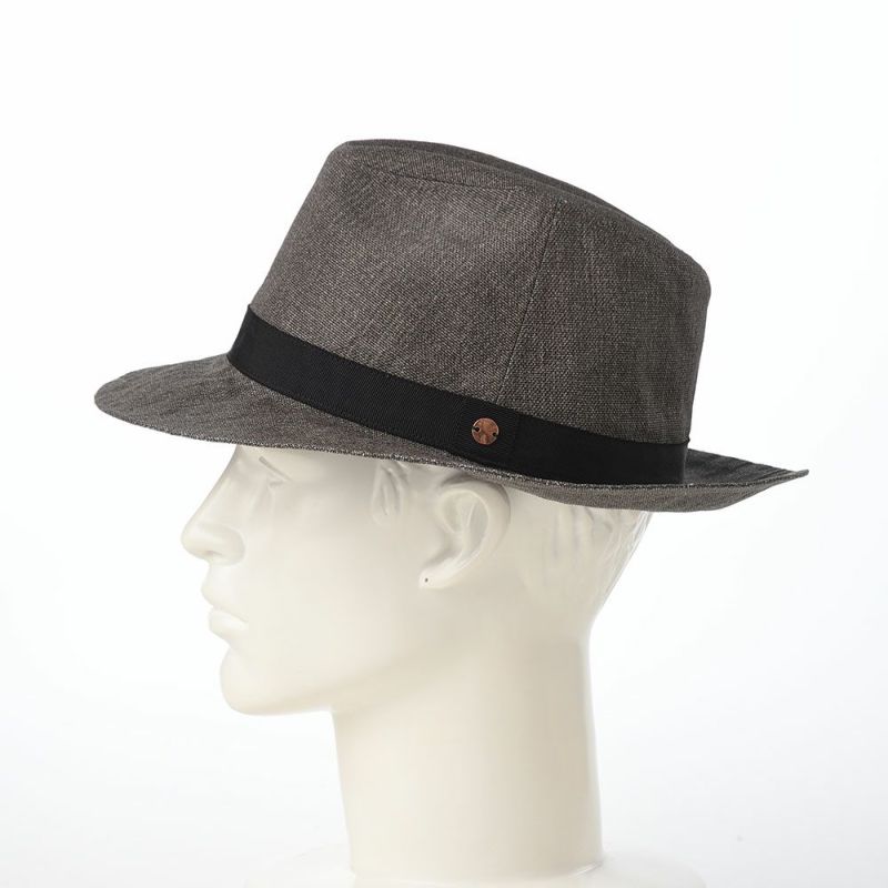 モーノのソフトハット Long brim carna ｍanish（ロングブリムカルーナマニッシュ） グレー