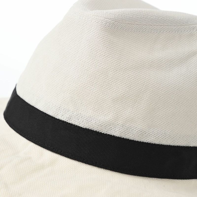 モーノのソフトハット Long brim carna ｍanish（ロングブリムカルーナマニッシュ） ホワイト