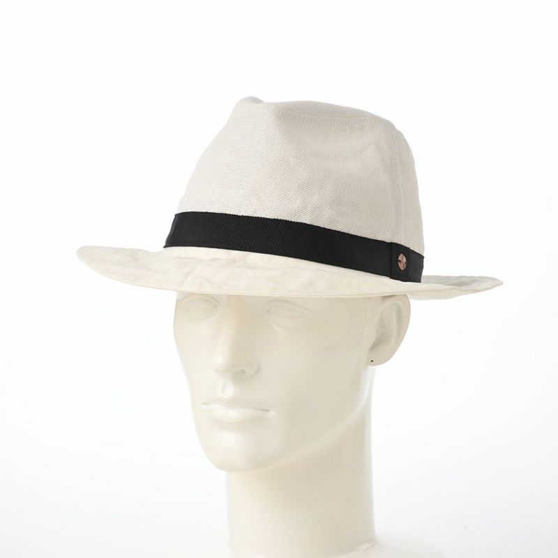 モーノのソフトハット Long brim carna ｍanish（ロングブリムカルーナマニッシュ） ホワイト