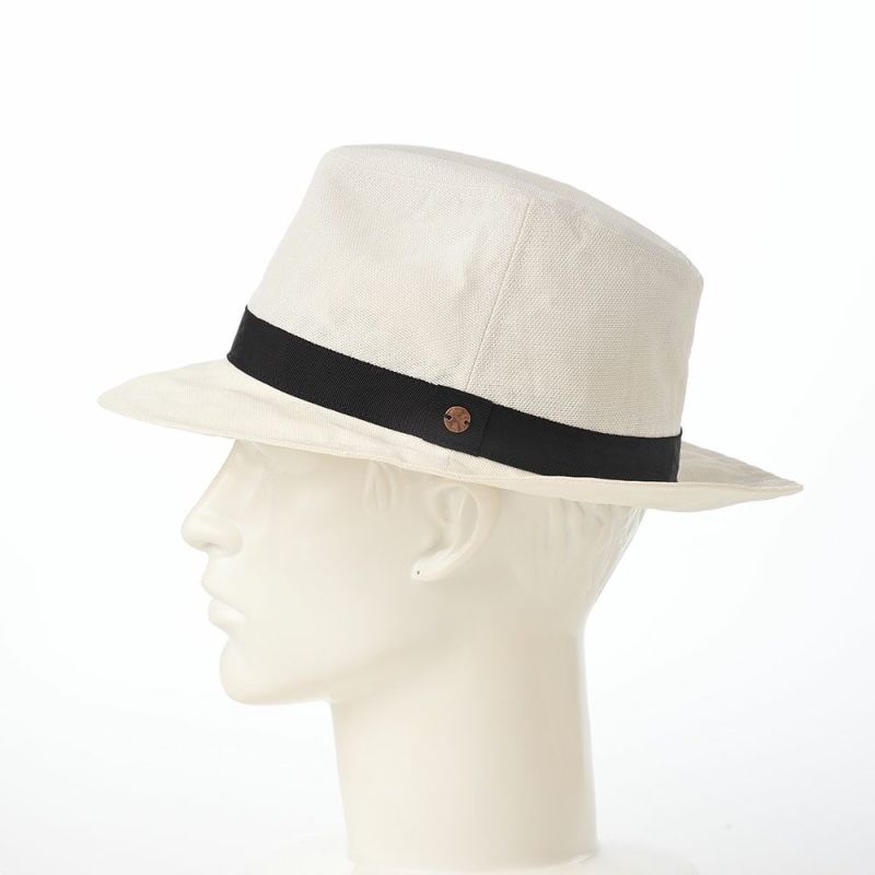 モーノのソフトハット Long brim carna ｍanish（ロングブリムカルーナマニッシュ） ホワイト