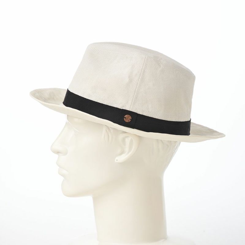 モーノのソフトハット Long brim carna ｍanish（ロングブリムカルーナマニッシュ） ホワイト