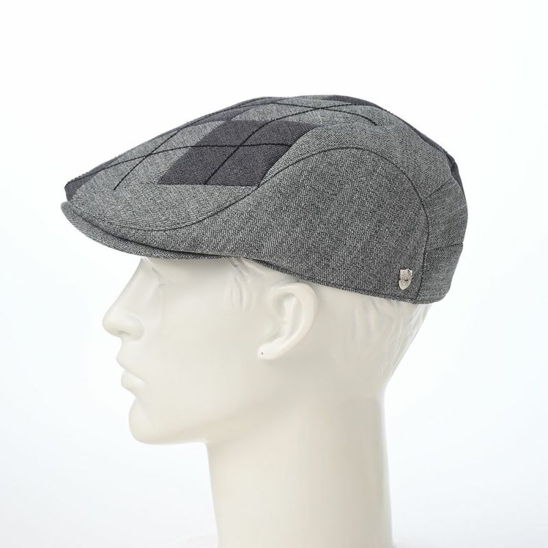 ダックスのハンチング Hunting SlabTweed Argyle （ハンチング スラブツイード アーガイル） D2001 グレー