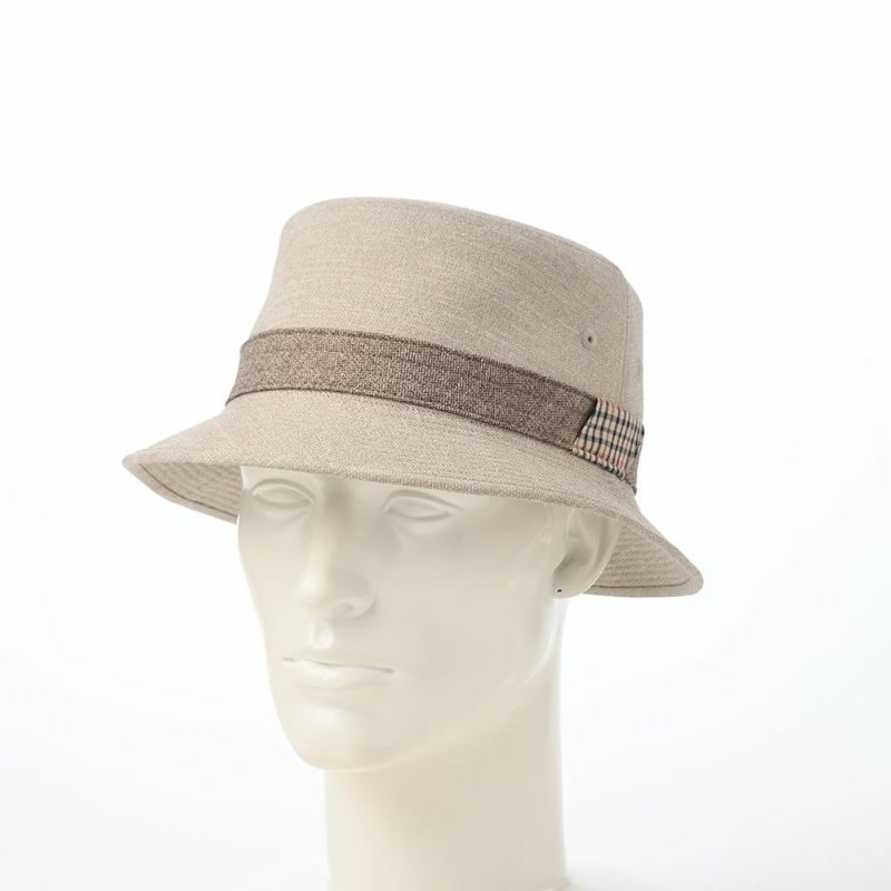 ダックスのソフトハット Safari SlabTweed Tartan（サファリ スラブツイード タータン） D2002 ベージュ