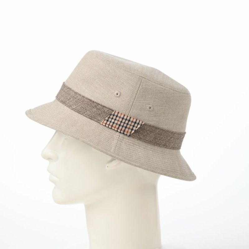 ダックスのソフトハット Safari SlabTweed Tartan（サファリ スラブツイード タータン） D2002 ベージュ