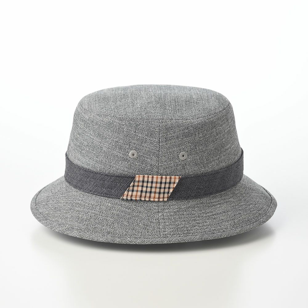 ダックスのソフトハット Safari SlabTweed Tartan（サファリ スラブツイード タータン） D2002 グレー