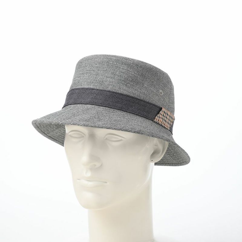 ダックスのソフトハット Safari SlabTweed Tartan（サファリ スラブツイード タータン） D2002 グレー