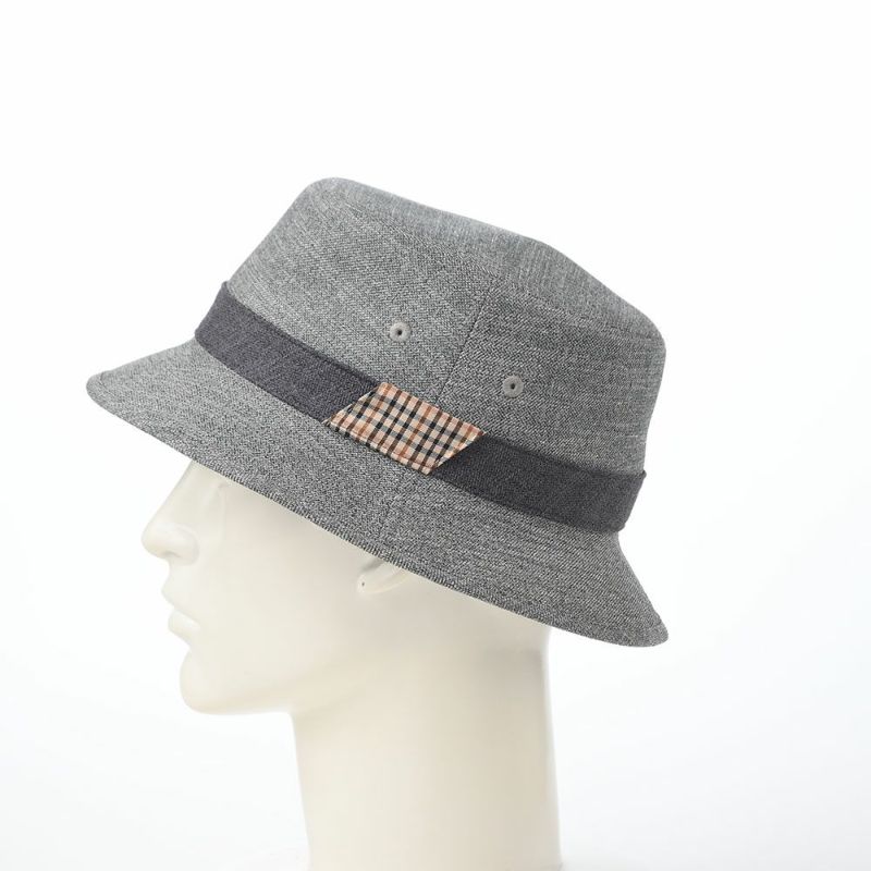 ダックスのソフトハット Safari SlabTweed Tartan（サファリ スラブツイード タータン） D2002 グレー