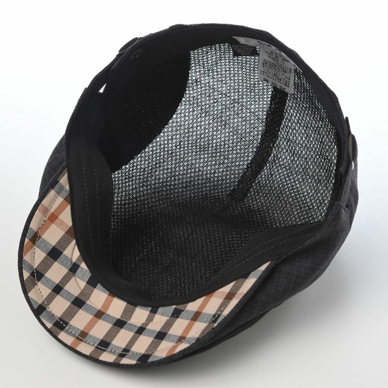 ダックスのハンチング Side Free Hunting Sinamay（サイドフリーハンチング シナマイ） D2003 ブラック