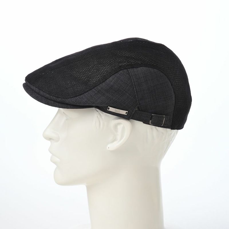 ダックスのハンチング Side Free Hunting Sinamay（サイドフリーハンチング シナマイ） D2003 ブラック