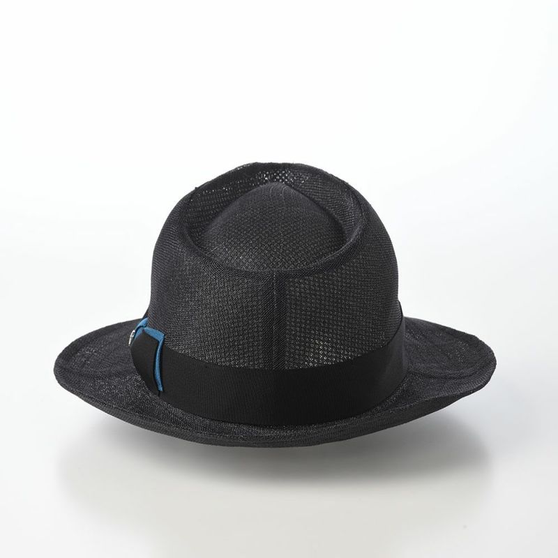 ダックスのソフトハット Hat Sinamay Bi-Color（ハット シナマイ バイカラー） D2004 ブラック