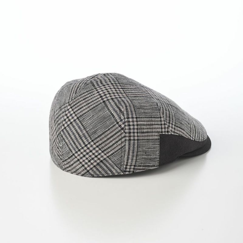 ダックスのハンチング Hunting Linen Glen Check（ハンチング リネン グレンチェック） D2005 グレー