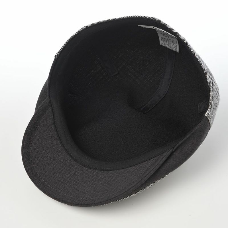 ダックスのハンチング Hunting Linen Glen Check（ハンチング リネン グレンチェック） D2005 グレー
