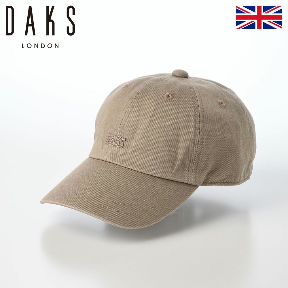 ダックスのキャップ Cap Gristone-W Twill（キャップ グリストーン ツイル） D2007 ベージュ