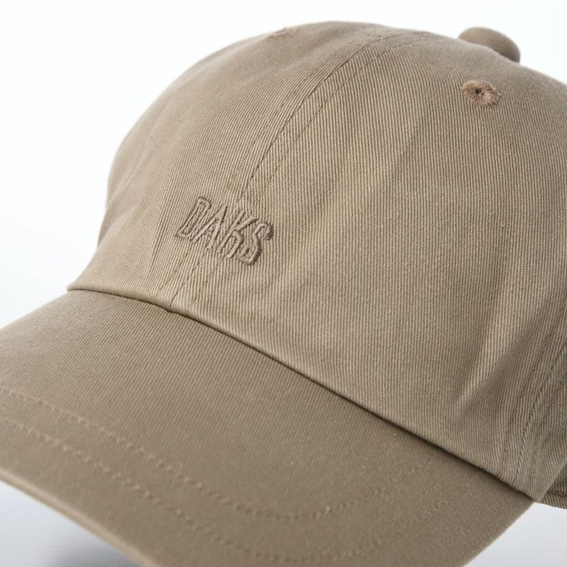 ダックスのキャップ Cap Gristone-W Twill（キャップ グリストーン ツイル） D2007 ベージュ