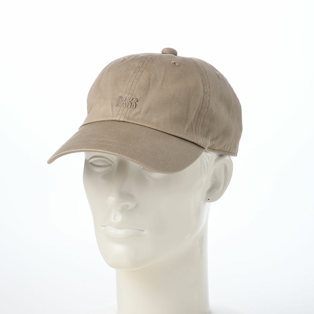 ダックスのキャップ Cap Gristone-W Twill（キャップ グリストーン ツイル） D2007 ベージュ