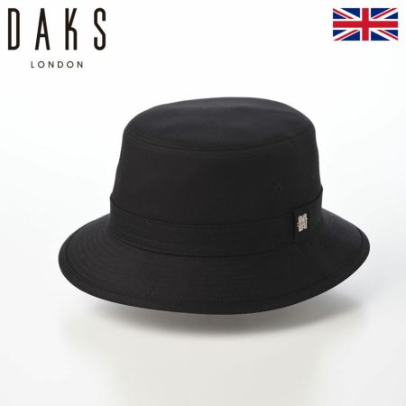 ダックスのソフトハット Safari Cotton Twill House Check（サファリ コットンツイル ハウスチェック） D2009 ブラック