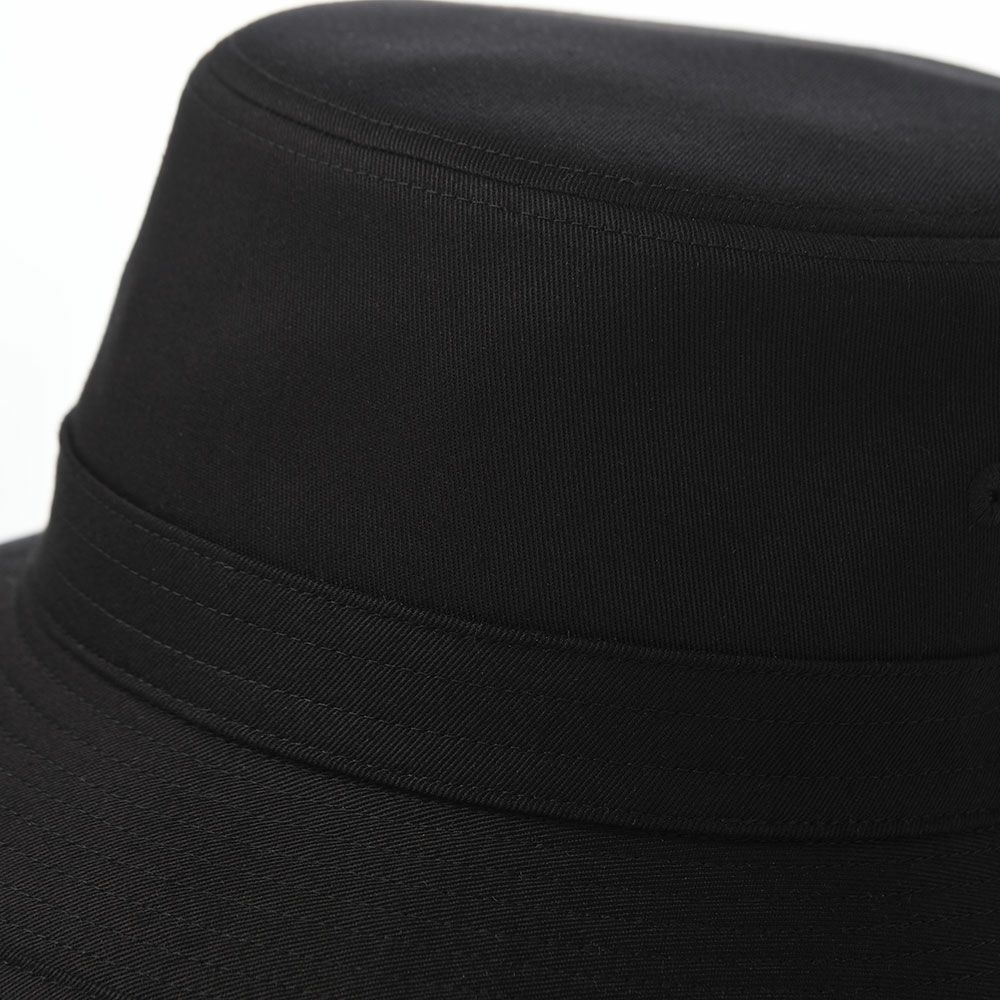 ダックスのソフトハット Safari Cotton Twill House Check（サファリ コットンツイル ハウスチェック） D2009 ブラック