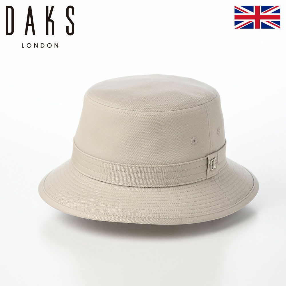 ダックスのソフトハット Safari Cotton Twill House Check（サファリ コットンツイル ハウスチェック） D2009 グレー