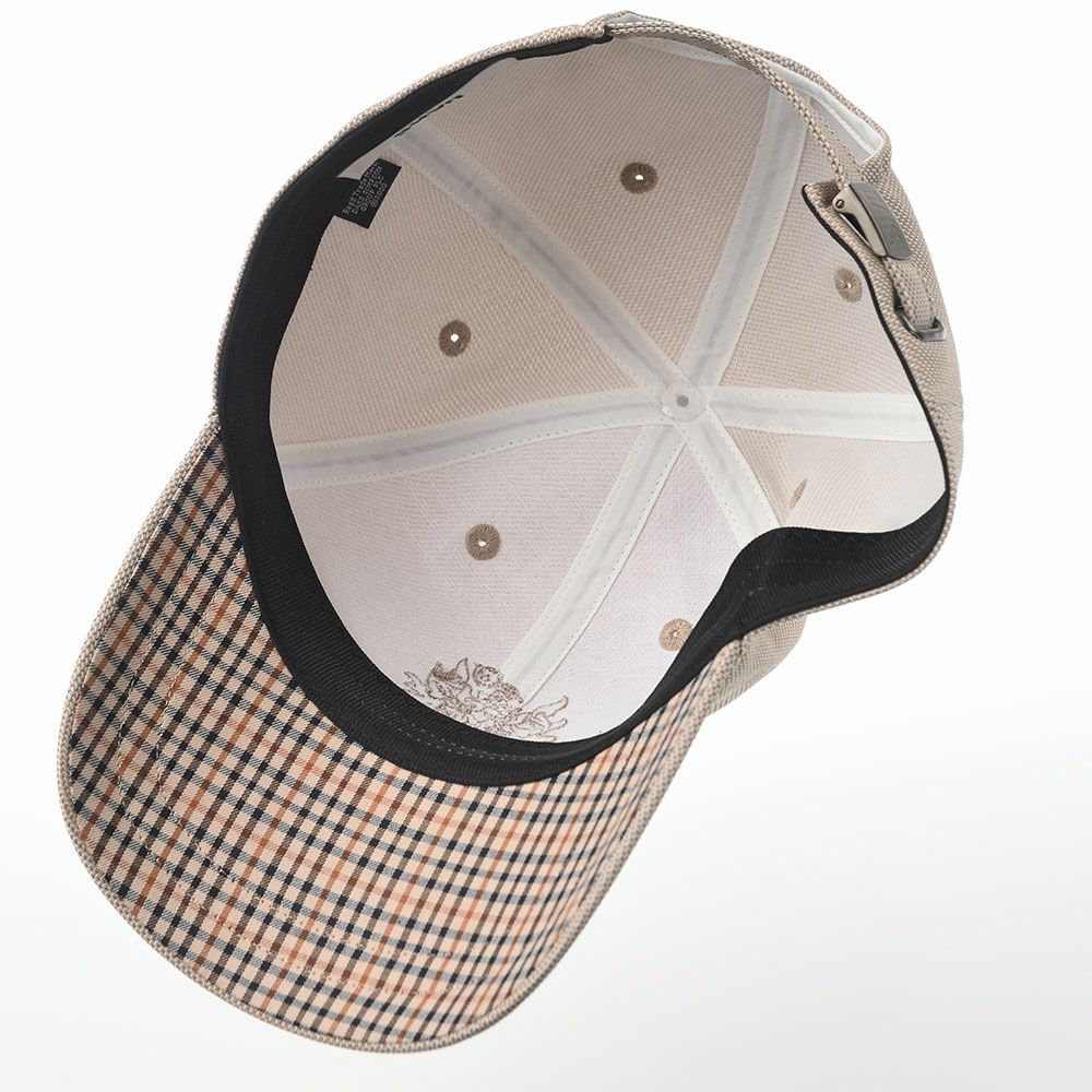 ダックスのキャップ Cap Cool Max Dobby（キャップ クールマックス ドビー） D2015 ベージュ