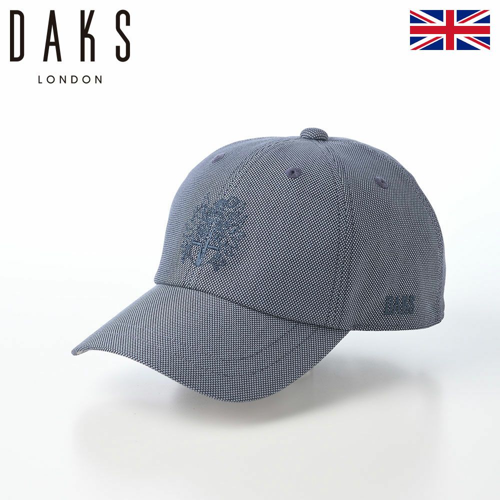 ダックスのキャップ Cap Cool Max Dobby（キャップ クールマックス ドビー） D2015 ネイビー