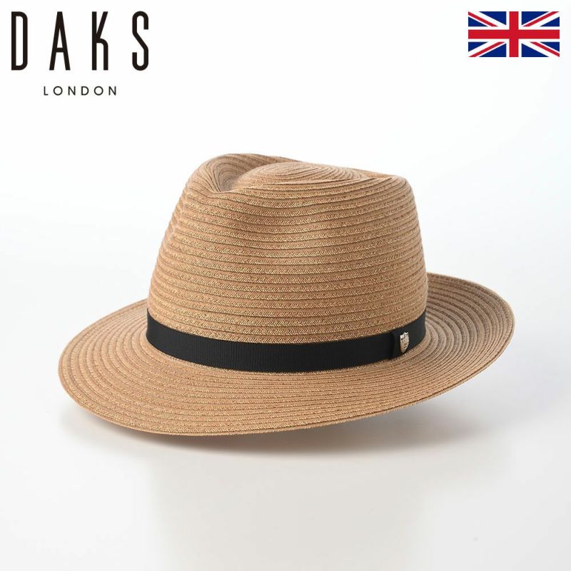 ダックスのソフトハット Manish Paper&Horse Hair Braid（マニッシュ ペーパー＆ホースヘアー ブレード） D2018 ナチュラル