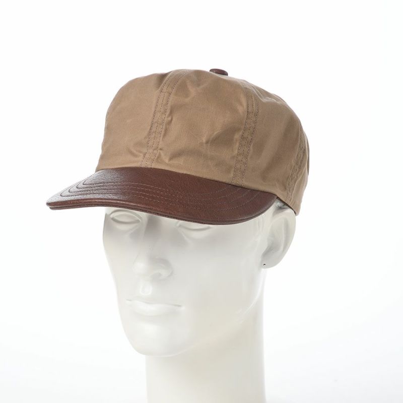 ショットのキャップ PARAFIN LEATHER 8P CAP（パラフィン レザー 8P キャップ） SC119 ベージュ