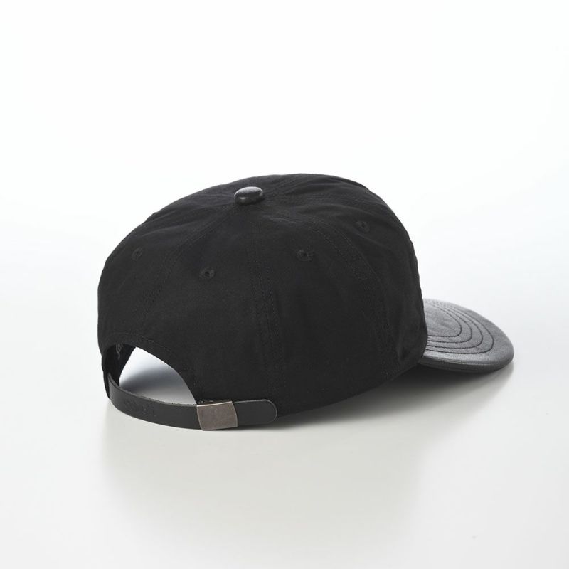 ショットのキャップ PARAFIN LEATHER 8P CAP（パラフィン レザー 8P キャップ） SC119 ブラック