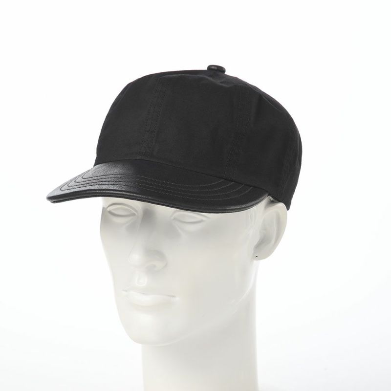 ショットのキャップ PARAFIN LEATHER 8P CAP（パラフィン レザー 8P キャップ） SC119 ブラック