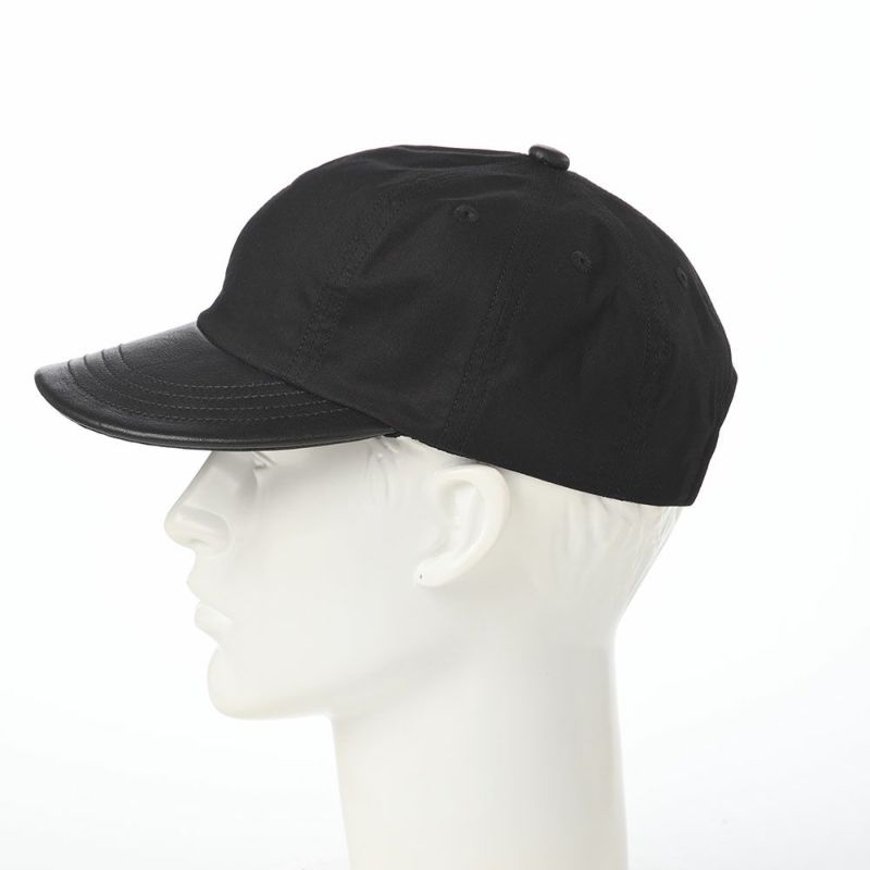 ショットのキャップ PARAFIN LEATHER 8P CAP（パラフィン レザー 8P キャップ） SC119 ブラック