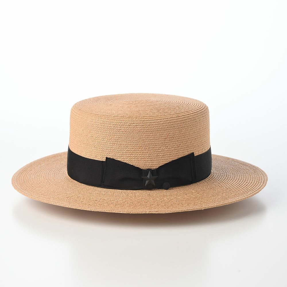 ショットのボーターハット RAFFIA BRAID BOATER HAT（ラフィア ブレード ボーターハット） SC126 ナチュラル