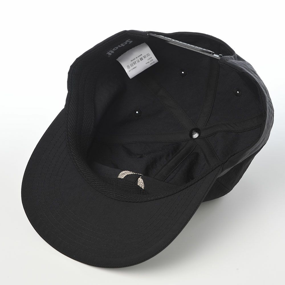 ショットのキャップ NYLON S 6P CAP（ナイロン S 6P キャップ） SC127 ブラック