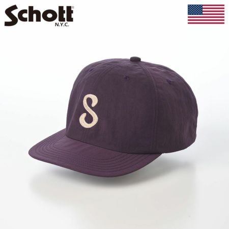 ショットのキャップ NYLON S 6P CAP（ナイロン S 6P キャップ） SC127 パープル