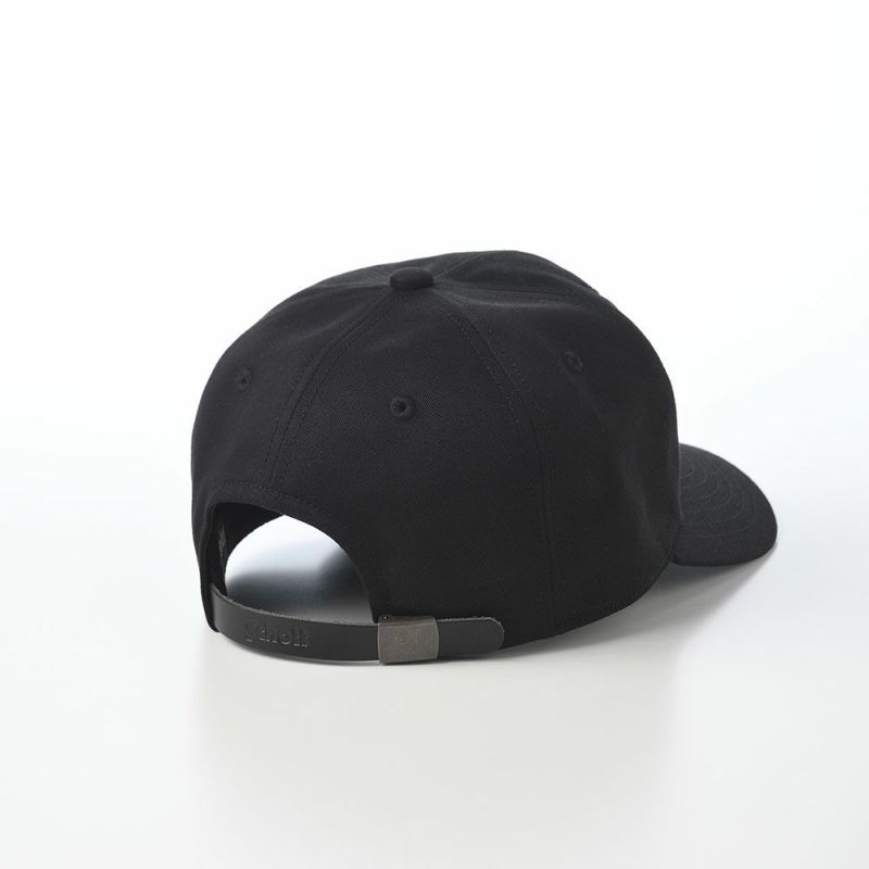 ショットのキャップ S FELT WAPPEN BASEBALL CAP（S フェルトワッペン ベースボールキャップ） SC131 ブラック