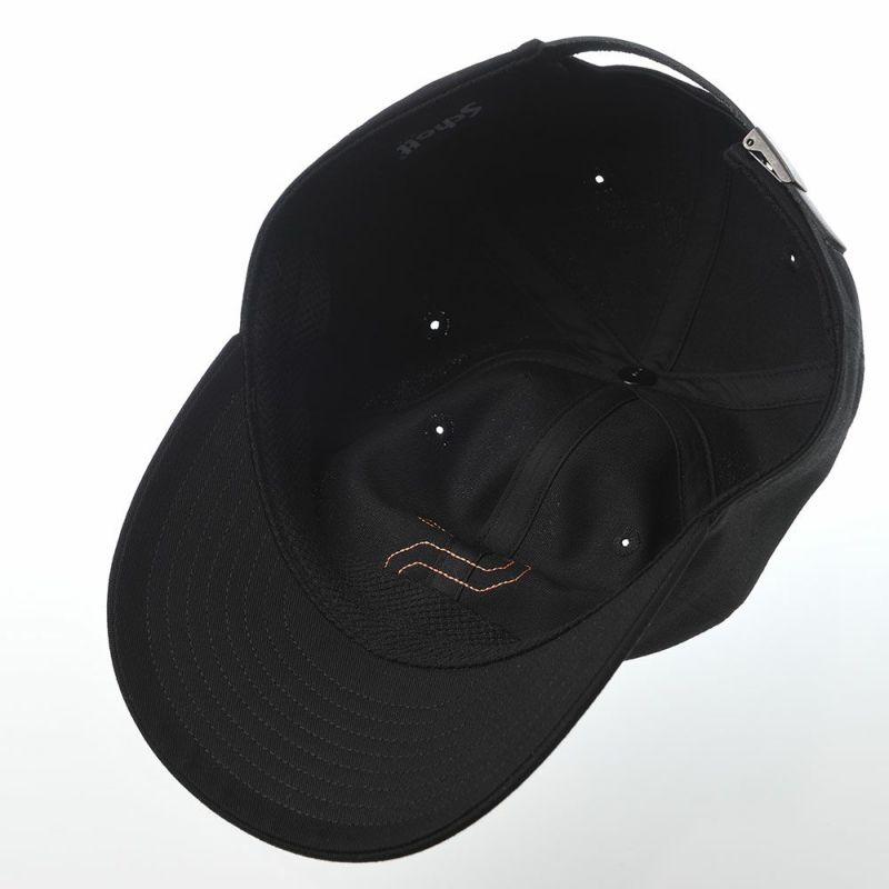 ショットのキャップ S FELT WAPPEN BASEBALL CAP（S フェルトワッペン ベースボールキャップ） SC131 ブラック