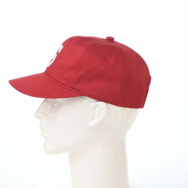 ショットのキャップ S FELT WAPPEN BASEBALL CAP（S フェルトワッペン ベースボールキャップ） SC131 レッド
