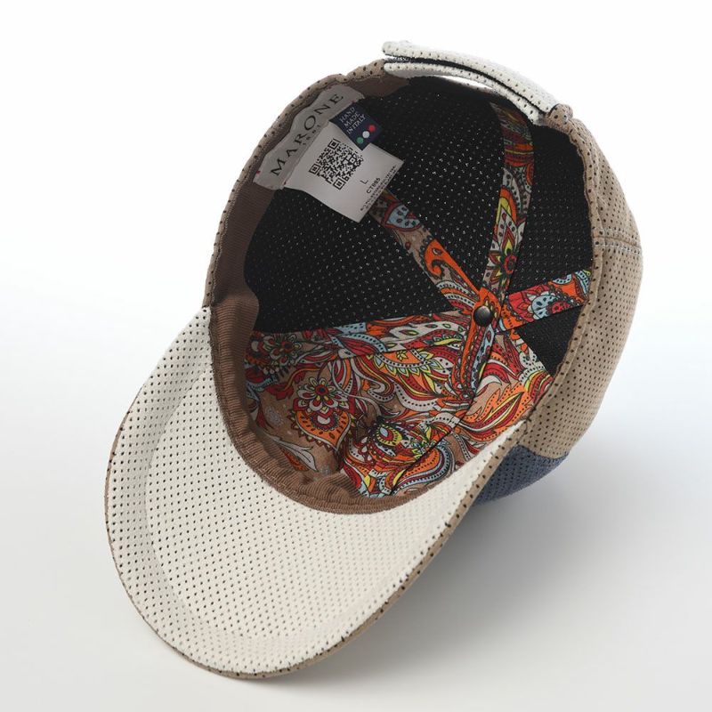 マローネのキャップ Punching Golf Cap（パンチング ゴルフキャップ） CT885 ネイビー