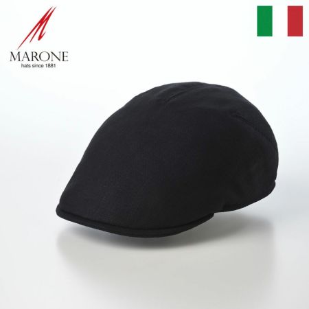 マローネのハンチング Semplice Linen Hunting（センプリチェ リネン ハンチング） CT847 ブラック