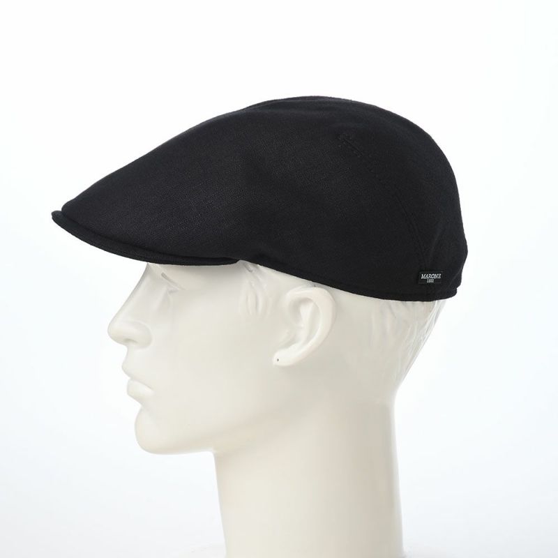 マローネのハンチング Semplice Linen Hunting（センプリチェ リネン ハンチング） CT847 ブラック