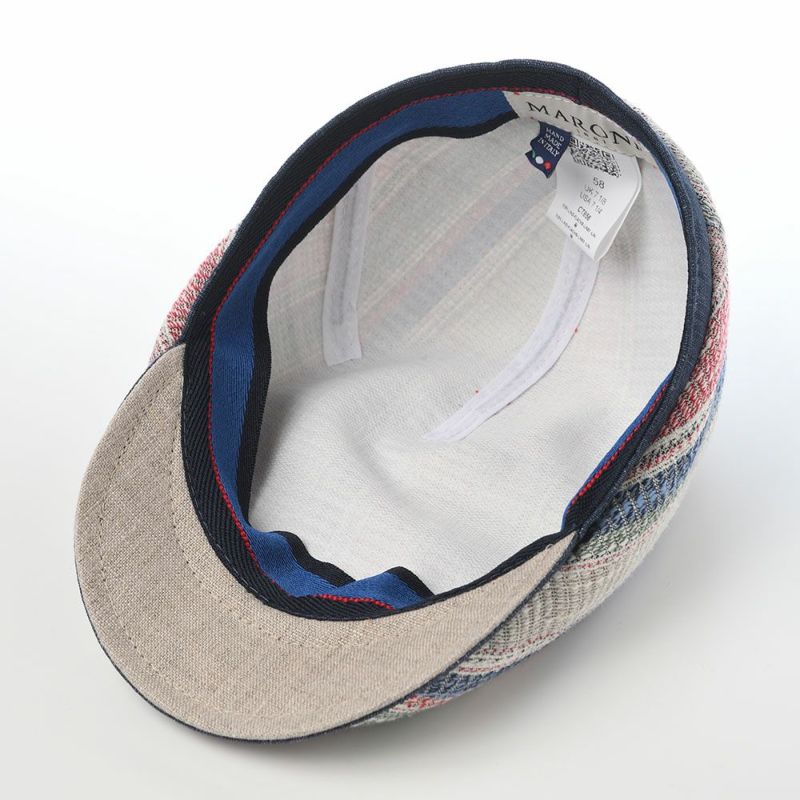 マローネのハンチング Stripe Berretto（ストライプ ベレット） CT856 マルチ