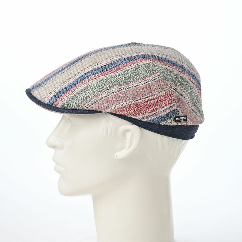 マローネのハンチング Stripe Berretto（ストライプ ベレット） CT856 マルチ
