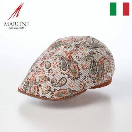 マローネのハンチング Albano Berretto（アルバーノ ベレット） CT858 ブラウン
