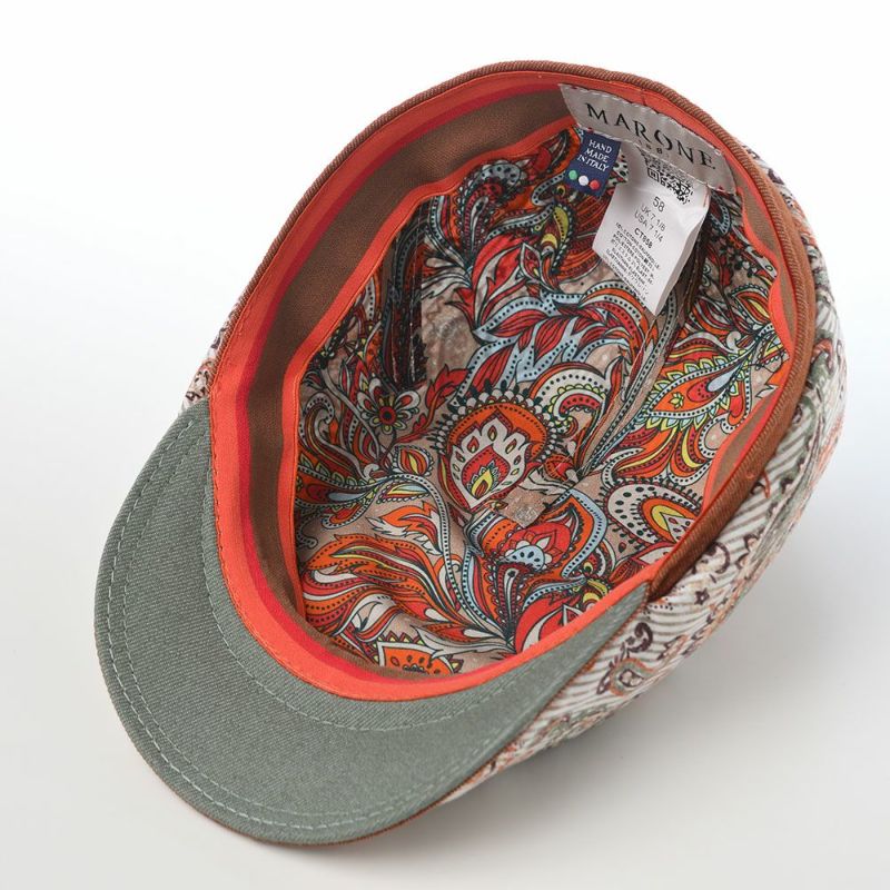 マローネのハンチング Albano Berretto（アルバーノ ベレット） CT858 ブラウン