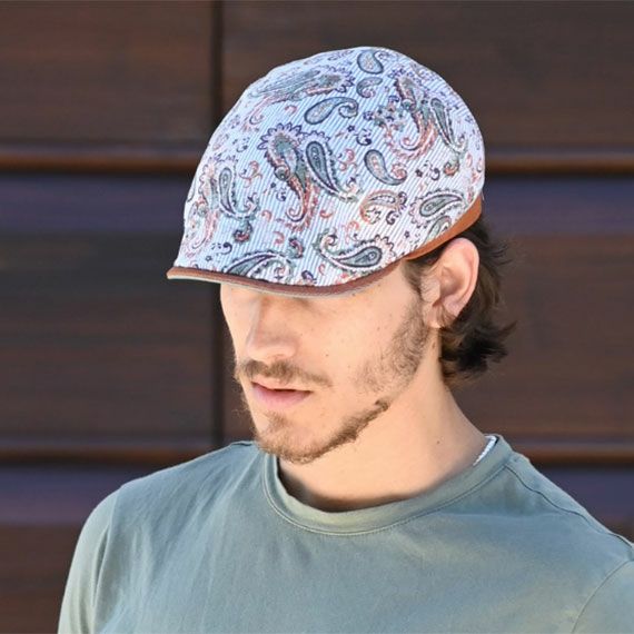 マローネのハンチング Albano Berretto（アルバーノ ベレット） CT858 ブラウン