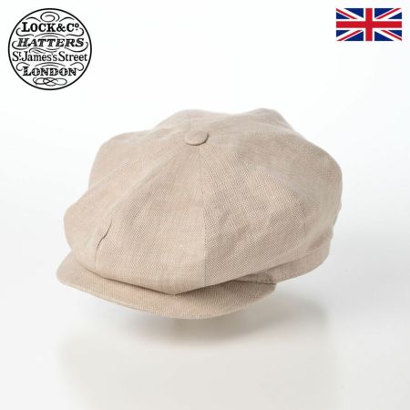 ジェームスロックのキャスケット Tremelo Cap（トレメロ キャップ） ベージュ