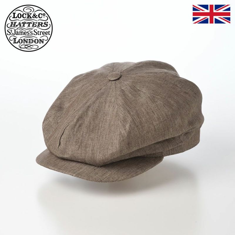 ジェームスロックのストローハット Tremelo Cap（トレメロ キャップ） ブラウン